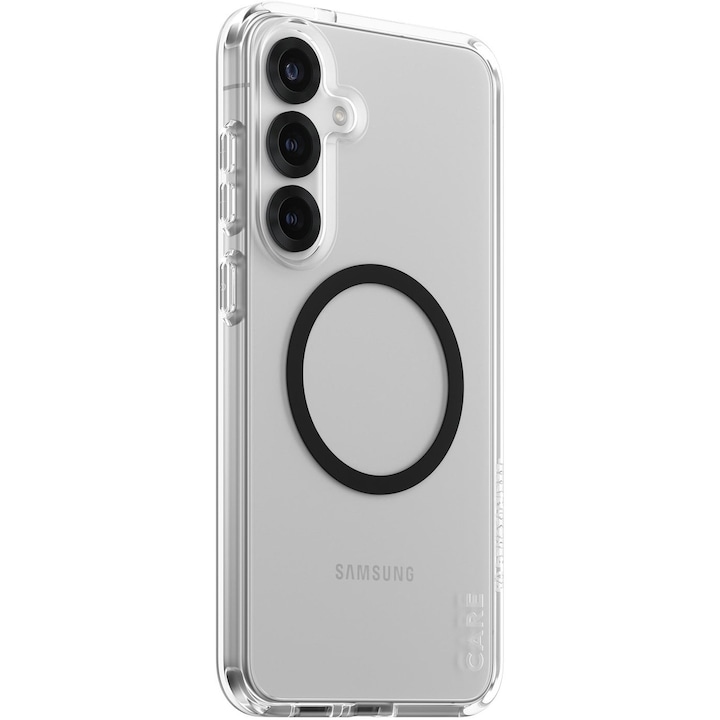 Husa De Protectie Panzerglass Hard Care Urban Combat Qi Compatible Pentru Samsung Galaxy S25 Plus Transparent Negru Rsgemag6249098X 5715685016912