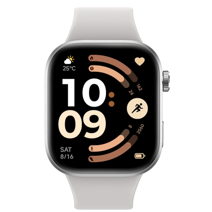 Smartwatch Xiaomi Redmi Watch 6 Ecran 2 07 Amoled Cu Always On Pana La 24 De Zile De Autonomie Monitorizare Sanatate Si Sport Android Ios Gray Rsgemag6359011X Bhr08Cugl