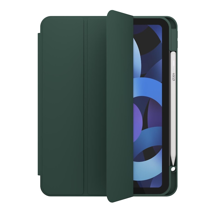 Husa De Protectie Next One Rollcase Pentru Ipad 10 9Inch Leaf Green Rsgemag5595073X Ipad Air4 Rollgrn