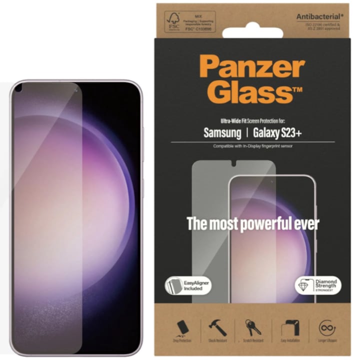 Folie De Protectie Panzerglass Uwf Ab Pentru Samsung Galaxy S 2023 Rsgemag5205226X 5711724073236
