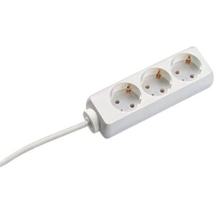 Reducere  Prelungitor Bachmann Selly 3842715 3 Prize Protectie Copii 16A H05Vv F 3G1Mm2 Ip20 Cordon 3M Alb Rsgemag6410752X 3842715