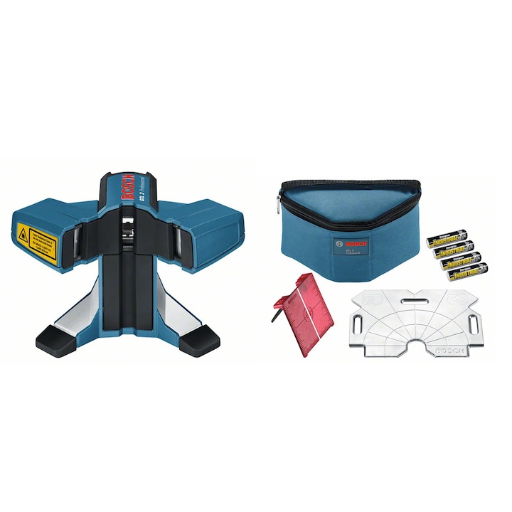 Nivela Laser Cu Linii Pentru Faianta Gresie Bosch Professional Gtl 3 20 M 635 Nm Dioda Laser 0 2 Mm M Precizie Ip 54 Accesorii Incluse Rsgemag6244642X 0601015200