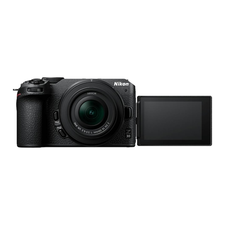 Aparat Foto Mirrorless Nikon Z30 20 9 Mp 4K Wi Fi Obiectiv 16 50Mm Negru Rsgemag6380017X Voa110K001