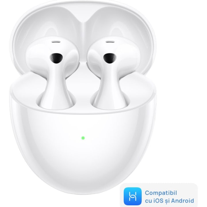 Casti In Ear Huawei Freebuds 6 True Wireless Bluetooth Ai Noise Cancelling Autonomie 36 Ore Ip54 White Rsgemag6345843X 55038131