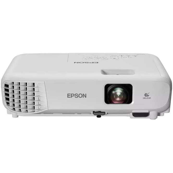Videoproiector Epson Eb W53 Wxga 4000 Lumeni 3Lcd 2X Hdmi Difuzor 2W Alb Rsgemag6376423X V11Hb57040