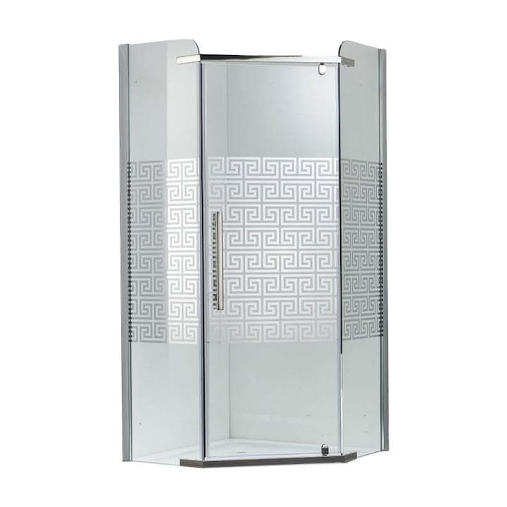 Cabina De Dus Pentagonala Belform Maze 80X80 Cm Cu Usa Batanta Deschidere Dreapta Rsgemag6322625X 27Cb2832 Gmz Dr