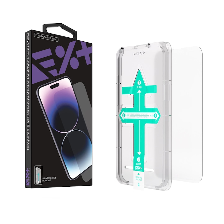 Folie De Protectie Next One Tempered Glass Screen Protector Pentru Iphone 14 Pro Max Rsgemag6300429X Iph 14Promax Tmp