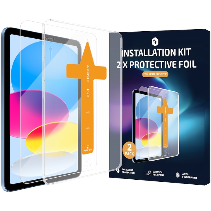 Kit De Instalare 2 X Folie De Protectie A Pentru Ipad Pro 12 9 2022 2018 2020 2021 2022 Rsgemag5653167X Fp2Ippro1322
