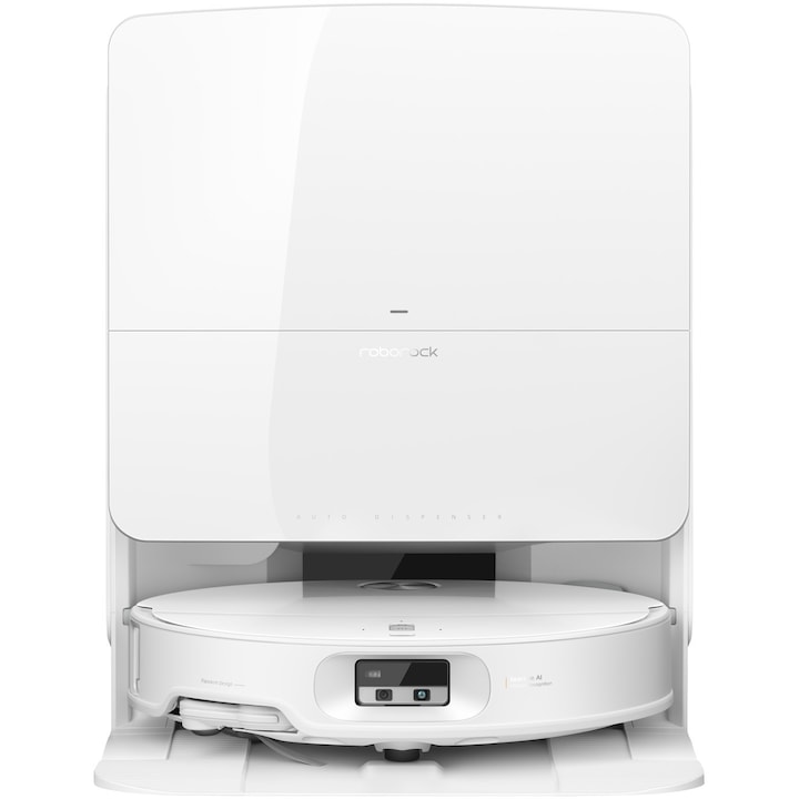 Robot De Aspirare Cu Mop Roborock Qrevo Edge 2 Pro Qe2P02 00 25 000 Pa Statie Automata Golire Praf Spalare Mop 100 C Si Uscare 55 C Respalare Si Recuratare Inteligenta Design Ultra Subtire Cu Lds Retr