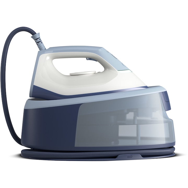 Statie De Calcat Cu Abur Philips Seria 3000 Psg3000 20 2400 W 6 Bari Jet De Abur Continuu 120 G Min Jet De Abur 350 G Talpa Ceramica Rezervor De Apa Detasabil De 1 4 L Oprire Automata Sistem De Detart