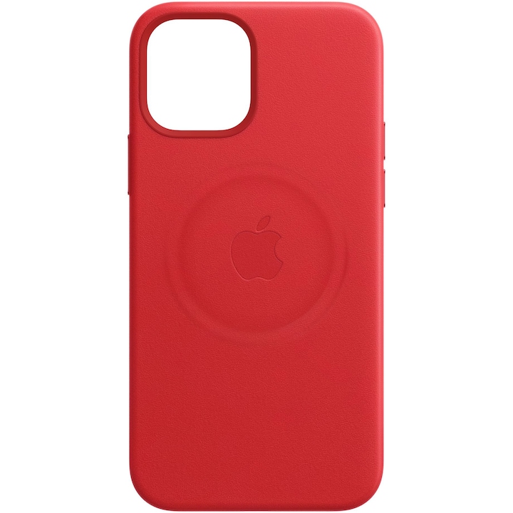Husa De Protectie Apple Leather Case Magsafe Pentru Iphone 12 Pro Max Product Red Rsgemag5746049X Mhkj3Zm A