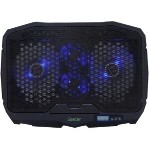 Reducere  Cooler Spacer Notebook Gaming 17 4 Ventilatoare Usb Negru Rsgemag6409237X Sps Gaming