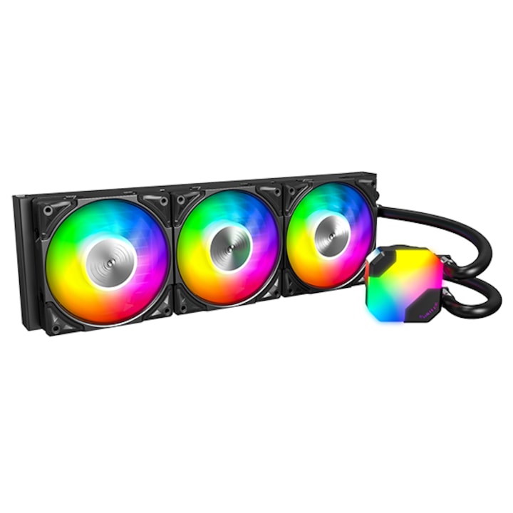 Cooler Montech Hyperflow Argb 360 Black Rsgemag6326810X Cpmthf360B