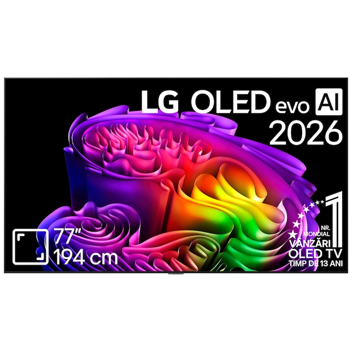Televizor Lg Oled Evo 77G62Lw 194 Cm Smart 4K Ultra Hd 165 Hz Clasa E Model 2026 Rsgemag6400932X Oled77G62Lw
