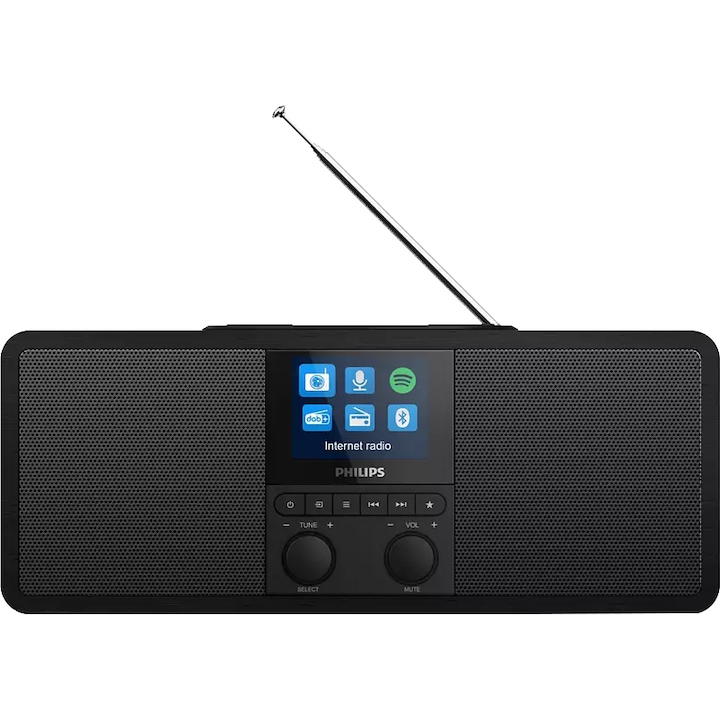 Philips Internet Radio Tar8805 10 Negru Rsgemag6322701X Tar8805 10
