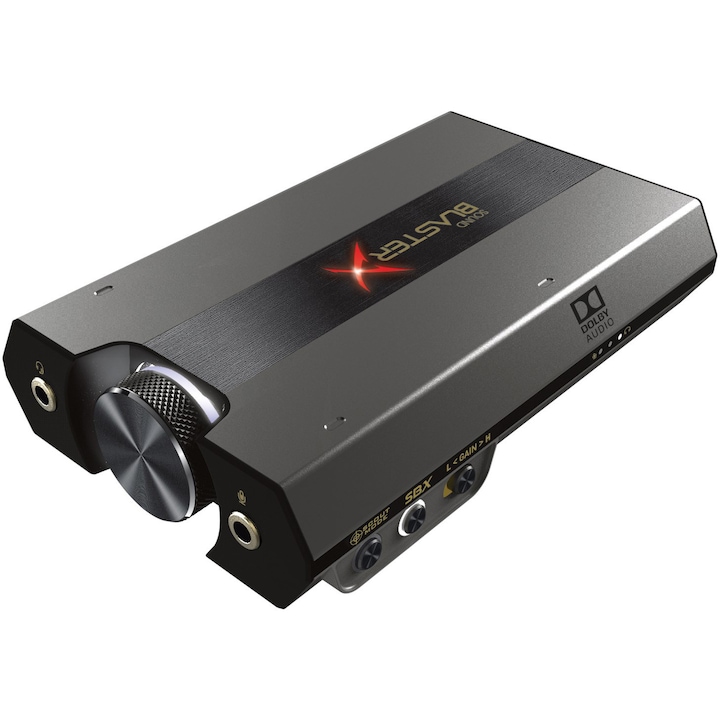 Reducere Placa De Sunet Creative Sound Blasterx G6 Usb C 7 1Hd Audio Card Headphone Amp Negru Rsgemag6392364X 70Sb177000003 Reducere Placa De Sunet Creative Sound Blasterx G6 Usb C 7 1Hd Audio Card Headphone Amp Negru Rsgemag6392364X 70Sb177000003