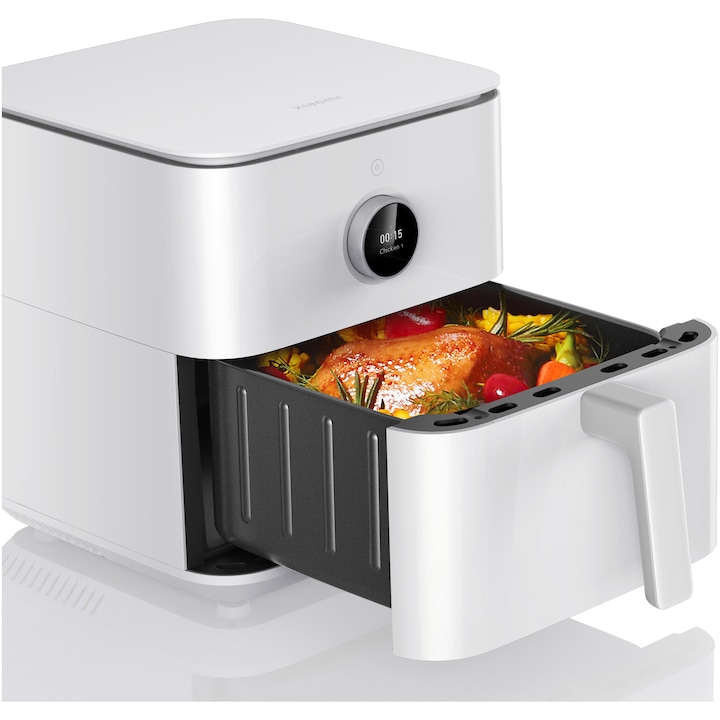 Friteuza Fara Ulei Xiaomi Smart Air Fryer Bhr7358Eu 1800W 6 5L 50 60Hz 220 240V Aplicatie Xiaomi Home Temperatura Ajustabila Alb Rsgemag6252812X Bhr7358Eu