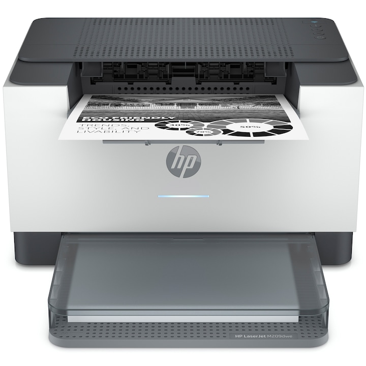 Imprimanta Laser Monocrom Hp Laserjet M209Dw Retea Wireless Duplex A4 Rsgemag6374339X 6Gw62F